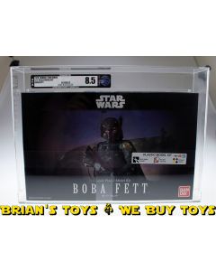 2018 Bandai Star Wars 1/12 Scale Plastic Model Kit Boba Fett AFA 8.5 #25742622