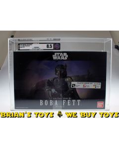 2018 Bandai Star Wars 1/12 Scale Plastic Model Kit Boba Fett AFA 8.5 #28283065