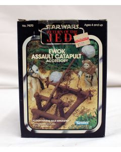 Vintage Kenner Star Wars Mini-Rigs Boxed Ewok Catapult C8 w/ C8 Box