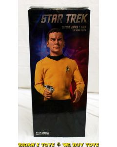 Sideshow #7106 Captain James T Kirk Premium Format (Damaged Box)