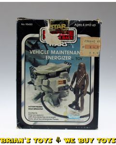 Vintage Kenner Star Wars Mini-Rigs Boxed Vehicle Maintenance Energizer C8.5 with C4 ESB Box (Missing 1 Decal and 1 Hose)