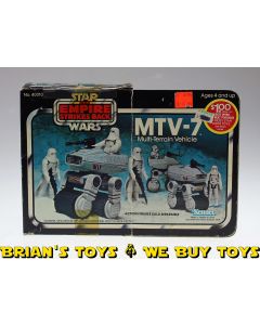Vintage Star Wars ESB Mini-Rig Vehicle Boxed MTV-7 C8.5 with C7 Box