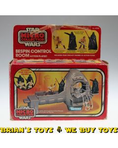 Vintage Kenner Star Wars Micro Collection Boxed Bespin Control Room C7 with C6 Box (Missing Windows)