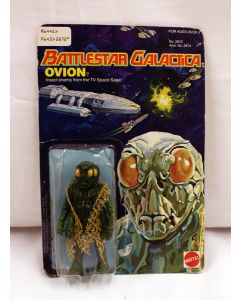 Battlestar Galactica 3-3/4" Carded Ovion C5 (Heavy Bubble Denting)