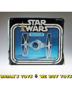 Vintage Kenner Star Wars Boxed TIE Fighter Vehicle C8 with C6 Box