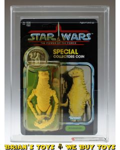 Vintage Kenner Star Wars POTF 92 Back Amanaman AFA 80 Y-NM (C75 B80 F80) 