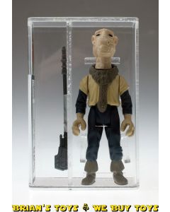 Vintage Kenner Star Wars Loose Yak Face UKG 90% Gold #SW036744