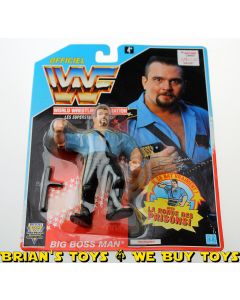 Hasbro WWF Carded Big Boss Man (2nd Issue) C7.5