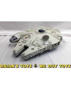 Vintage Kenner Star Wars Vehicles Loose Millennium Falcon C6 (Missing Jedi Training Remote, Broken Dish Stand & Peg for Cannon)