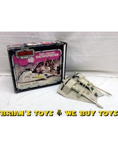 Vintage Kenner Star Wars Vehicles Boxed Snowspeeder C7.5 (with C2 pink box, Not original harpoon string)