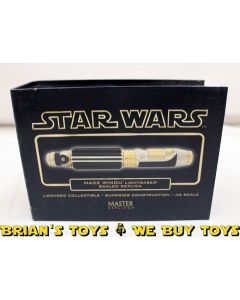 Star Wars Master Replicas Mace Windu (Attack of the Clones) .45 Scale Lightsaber (Gold)