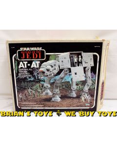 Vintage Kenner Star Wars Vehicle Boxed AT-AT C8 (C6 ROTJ Box, Missing 1 Chin Gun)