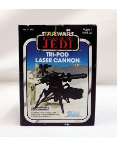 Vintage Star Wars Mini-Rigs Boxed Tri-Pod Laser Cannon (ROTJ Box) MIB C6
