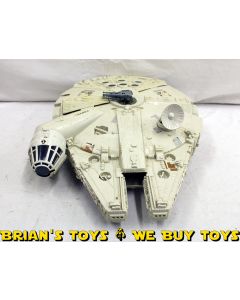 Vintage Star Wars Vehicles Loose Millennium Falcon C6.5 (Missing Pieces, Broken, Decals Peeling)