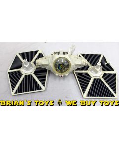Vintage Star Wars Vehicles Loose TIE Fighter C5 (Missing 1/2 of Canopy, Wing issues)