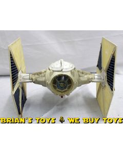 Vintage Star Wars Vehicles Loose TIE Fighter	C5 (Decals Peeled Off)