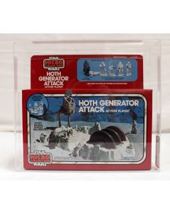 Vintage Star Wars Micro Collection Boxed Hoth Generator Attack AFA 80 #16894905
