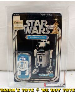 Vintage Star Wars 12 Back A Carded R2-D2 AFA 70 (C80 B70 F80) EX+ #11272465