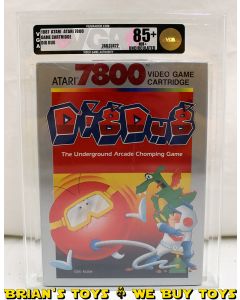 1987 Atari 7800 Boxed Dig Dug VGA 85+ NM+ Uncirculated #74637472