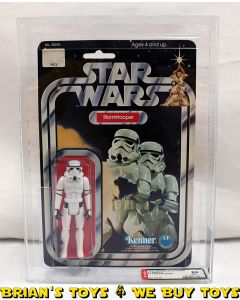 Vintage Kenner Star Wars 12 Back A Stormtrooper AFA 85 (C85 B90 F80) NM+ #06732725