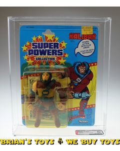 Kenner Canada Super Powers Series 2/23 Back Kalibak Superman Cape Offer AFA 80+ Y-NM (C80 B80 F85) #19941710