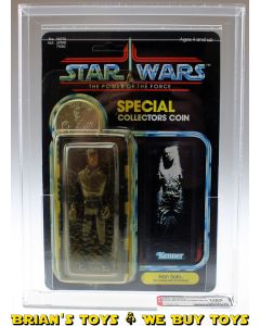 Vintage Kenner Star Wars POTF 92-Back Han Solo (In Carbonite) AFA U85 Y-NM+ (C85 B90 F90) #11846138