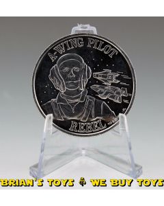 Vintage Star Wars POTF Coin A-Wing Pilot