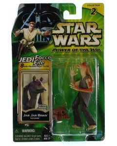 POTJ 3 3/4" Carded Jar Jar Binks (Tatooine)