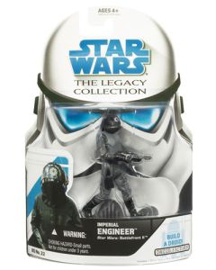 Star Wars 2008 Legacy Collection Carded 3.75" Imperial Engineer Action Figure