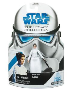 Star Wars 2008 Legacy Collection Carded 3.75" Princess Leia (Medical Frigate) Action Figure