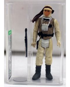 Vintage Star Wars ESB Loose Luke Skywalker Hoth Action Figure AFA 75 #16631000