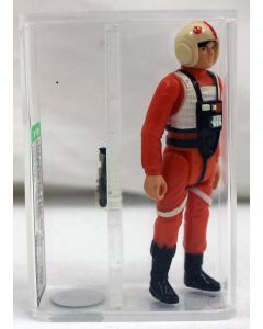 Vintage Star Wars Loose Luke Skywalker X-Wing Pilot Action Figure AFA 80 #13037344