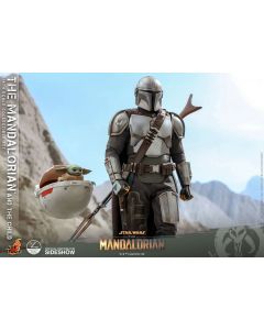 Star Wars Quarter Scale Hot Toys The Mandlorian and the Child Action Figure by Sideshow 
