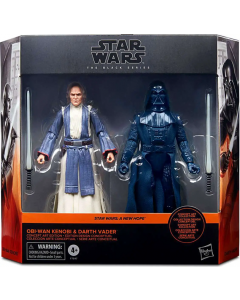 Star Wars The Black Series 6" Boxed Obi-Wan Kenobi and Darth Vader McQuarrie 2-Pack