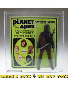 1975 MEGO Planet of the Apes Series 2 / 1st Issue Card General Ursus Type 1 Body Action Figure AFA 80 NM (C75 B85 F85) #16249036