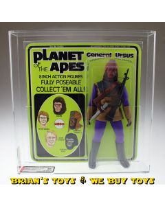 1975 MEGO Planet of the Apes Series 2 / 3rd Issue Card General Ursus General Urko Action Figure AFA 85 NM+ (C85 B85 F90) #11246042
