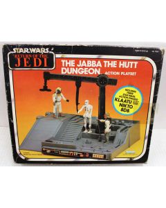 Vintage Star Wars Playsets Boxed Jabba the Hutt Dungeon (ROTJ) C8 w/ C5 Box (No Figures)