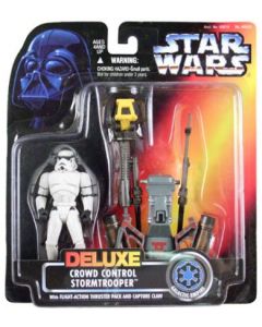 Power of the Force 2 Deluxe Crowd Control Stormtrooper