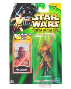 Power of the Jedi Carded Darth Maul (Sith Apprentice)