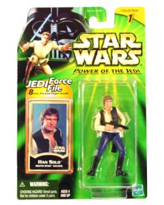 Power of the Jedi Carded Han Solo (Death Star Escape)