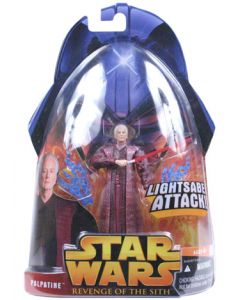 Revenge of the Sith Carded Palpatine (Lightsaber Attack)