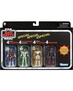 Star Wars The Vintage Collection Boxed 3.75" The Bad Batch 4-Pack