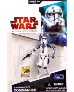Star Wars 2009 Legacy Collection Exclusive Carded 3.75" Stormtrooper Commander Action Figure (The Force Unleashed)