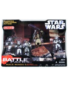 Saga 2 Battle Packs Boxed Mace Windu's Attack Battallion