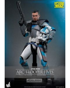 Sideshow Star Wars 12" Hot Toys Boxed ARC Trooper Fives TMS132