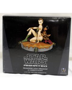 Star Wars Gentle Giant Animated LE Maquette Princess Leia Organa Jabba's Slave MIB