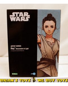 Kotobukiya ArtFX Star Wars Artist Series Rey Descendant of Light 1/7 Scale Model Kit