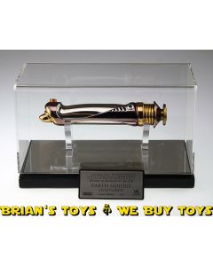 Star Wars Master Replicas Darth Sidious ROTS Lightsaber Limited Edition: #1681 Prop Replica