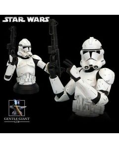 Star Wars Gentle Giant ROTS White Clone Trooper Mini Bust