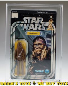 Vintage Kenner Star Wars Carded 12 Back-A Chewbacca Action Figure AFA 75 EX+/NM (C75 B70 F85) #11173990